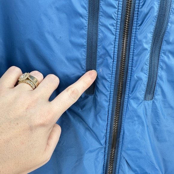 Kuhl Jacket Mens M Projekt Firefly Puffer Hybrid Full Zip Quilted Blue - Picture 6 of 14